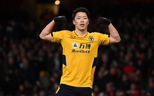 황희찬(울버햄턴원더러스). 울버햄턴원더러스 홈페이지 캡처