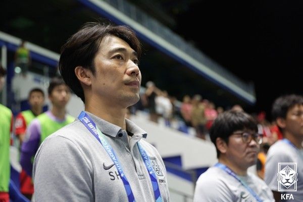 변성환 한국 U17 축구 대표팀 감독. 대한축구협회 제공