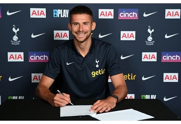 굴리엘모 비카리오(토트넘홋스퍼). 토트넘홋스퍼 공식 홈페이지 캡처