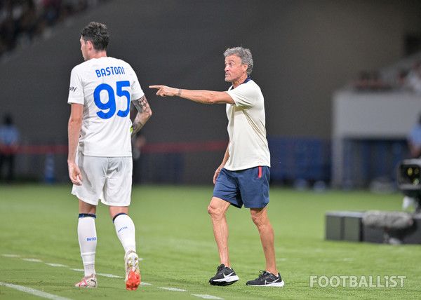 루이스 엔리케 감독(파리생제르맹). 서형권 기자