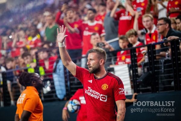 루크 쇼(맨체스터유나이티드). 게티이미지코리아