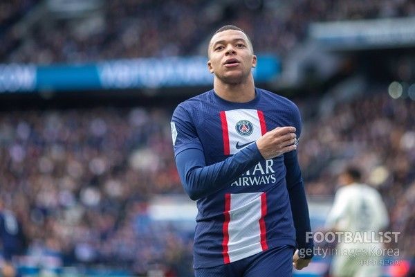 킬리안 음바페(파리생제르맹). 게티이미지코리아