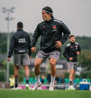 조규성(미트윌란). 미트윌란 트위터 캡처