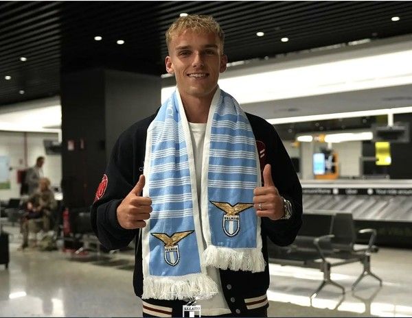 구스타프 이삭센. 라치오 홈페이지 캡처