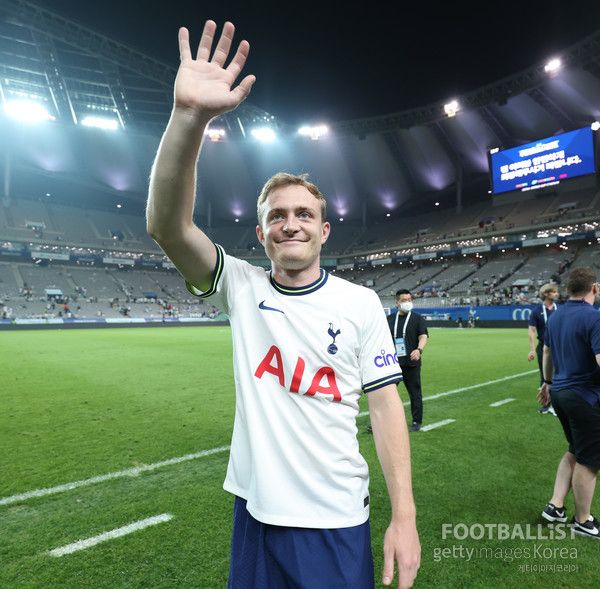 올리버 스킵(토트넘홋스퍼). 게티이미지코리아