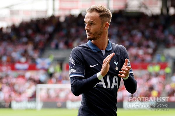 제임스 매디슨(토트넘홋스퍼). 게티이미지코리아