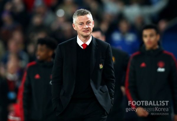 올레 군나르 솔샤르 당시 맨체스터유나이티드 감독. 게티이미지코리아