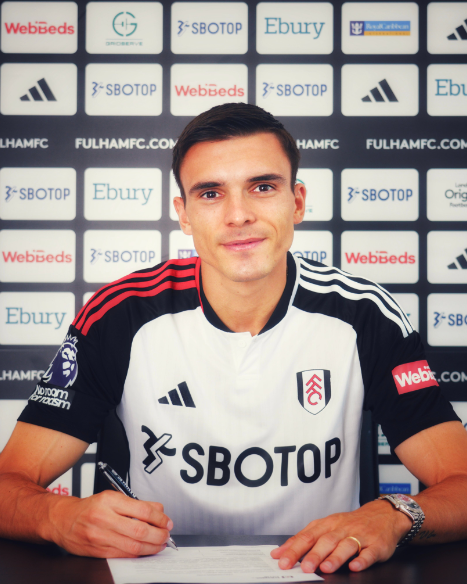 주앙 팔리냐(풀럼). 풀럼 X(구 트위터) 캡처