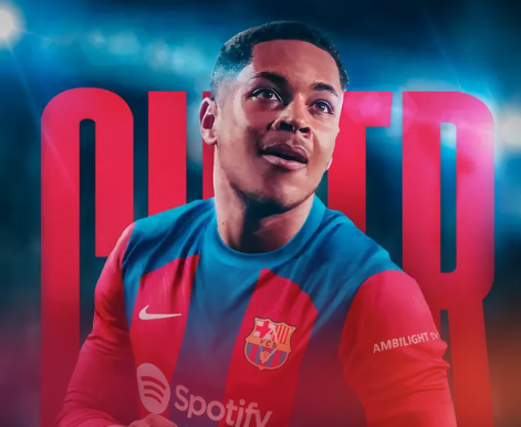 비토르 호키. 바르셀로나 홈페이지 캡처