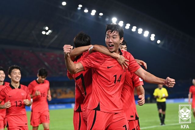 이한범(한국 아시안게임 남자 축구대표팀). 대한축구협회 제공