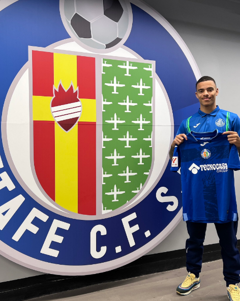 메이슨 그린우드(헤타페). 헤타페 X(구 트위터) 캡처