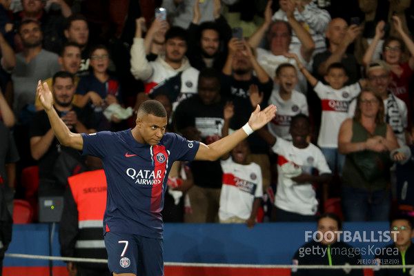 킬리안 음바페(파리생제르맹). 게티이미지코리아&nbsp;