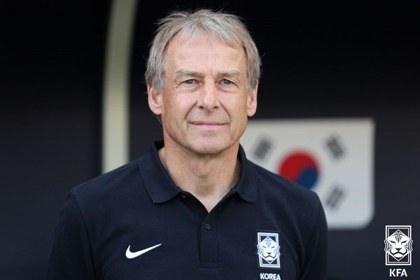 위르겐 클린스만 남자 축구대표팀 감독. 대한축구협회 제공