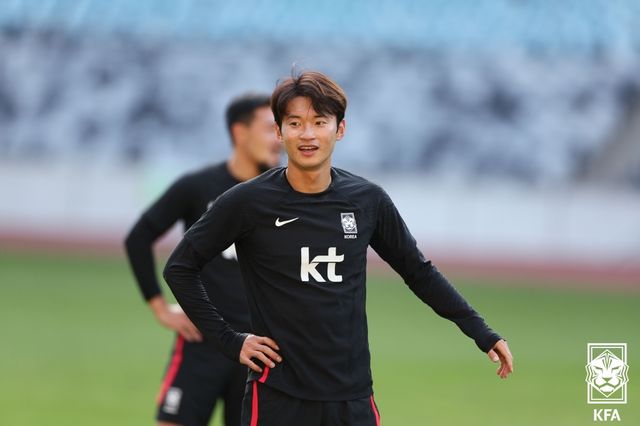 김진수(한국 남자 축구 대표팀). 대한축구협회 제공