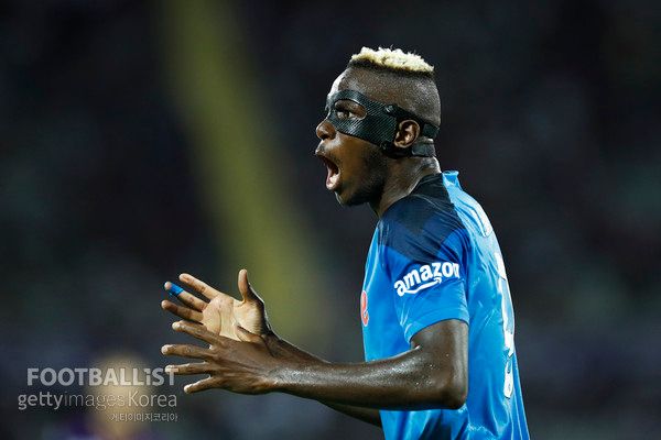 빅터 오시멘(나폴리). 게티이미지코리아