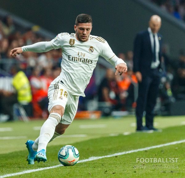 레알마드리드 시절 루카 요비치. 게티이미지코리아