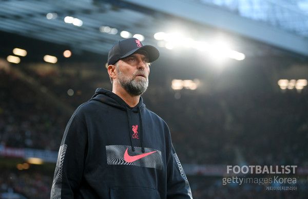 위르겐 클롭 당시 리버풀 감독. 게티이미지코리아