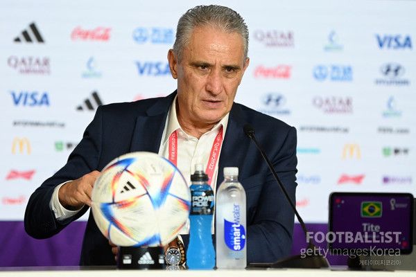 치치 당시 브라질 축구대표팀 감독. 게티이미지코리아