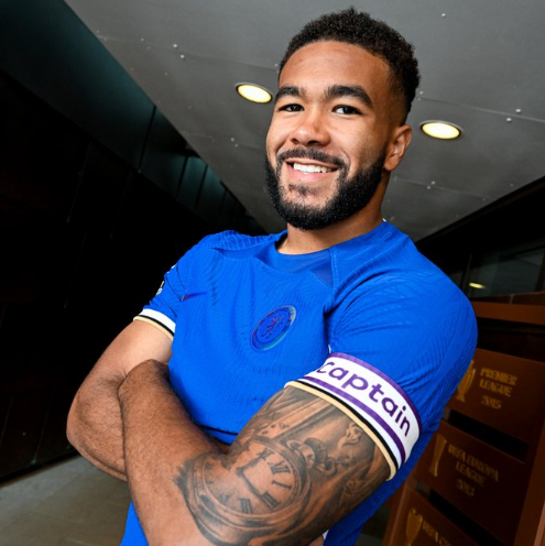 리스 제임스(첼시). 첼시 X 캡처