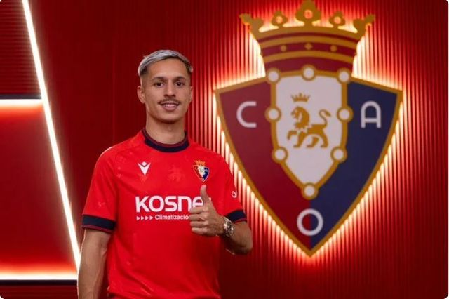 브리안 사라고사(오사수나). 오사수나 홈페이지 캡처