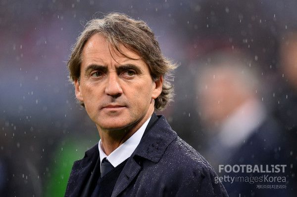 로베르토 만치니 감독. 게티이미지코리아