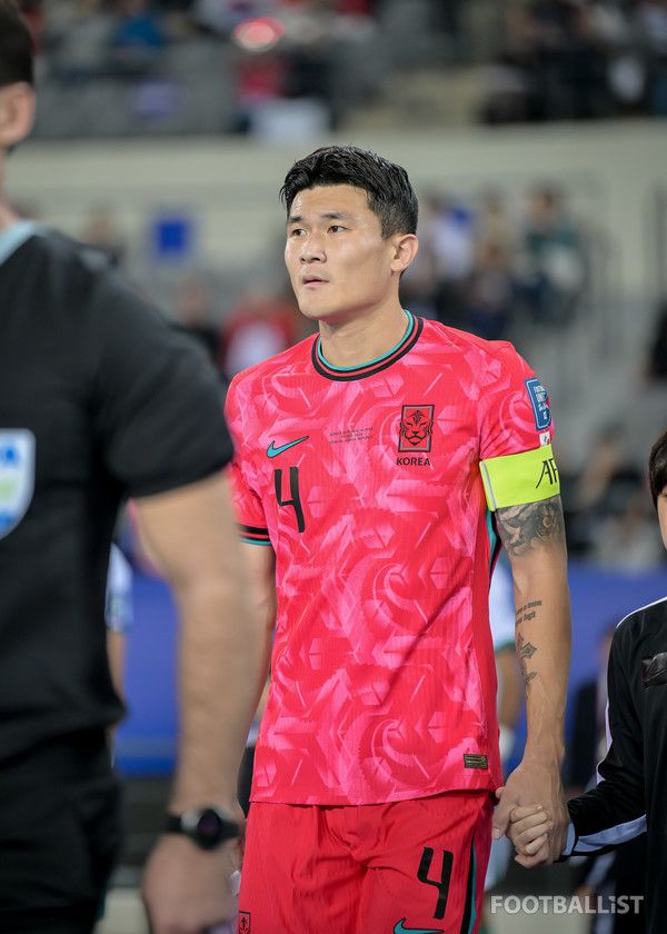 김민재(대한민국 남자 축구대표팀). 서형권 기자