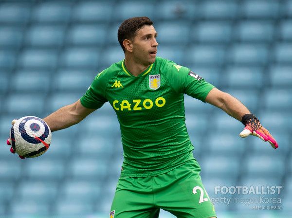 에밀리아노 마르티네스(애스턴빌라). 게티이미지코리아