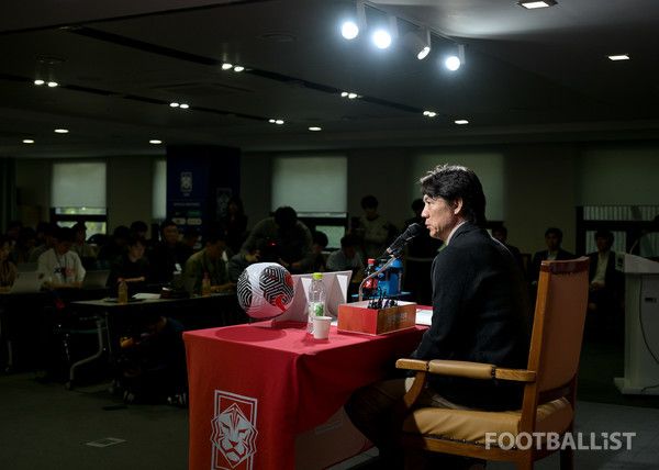 홍명보 축구대표팀 감독. 서형권 기자