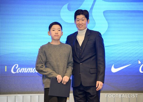 추승우(왼쪽, 채드윅국제학교), 박지성 JS파운데이션 이사장. 서형권 기자