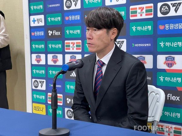 김은중 수원FC 감독. 김희준 기자