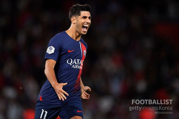 마르코 아센시오(파리생제르맹). 게티이미지코리아&nbsp;