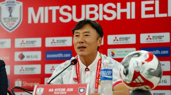 하혁준 라오스 감독. 라오스축구협회 인스타그램 캡처