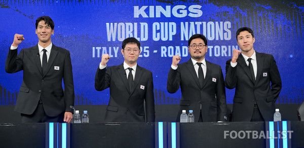 이범영, 감스트, 바밤바, 김현성(왼쪽부터). 서형권 기자