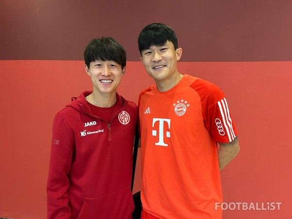 이재성과 김민재. 풋볼리스트