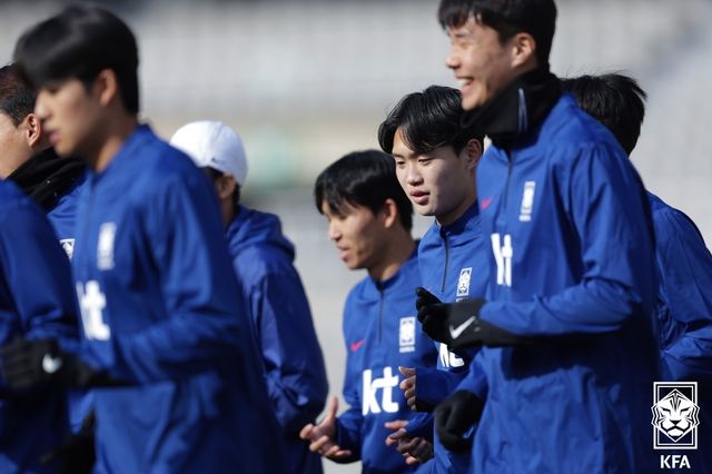 정호연(남자 축구대표팀). 대한축구협회 제공