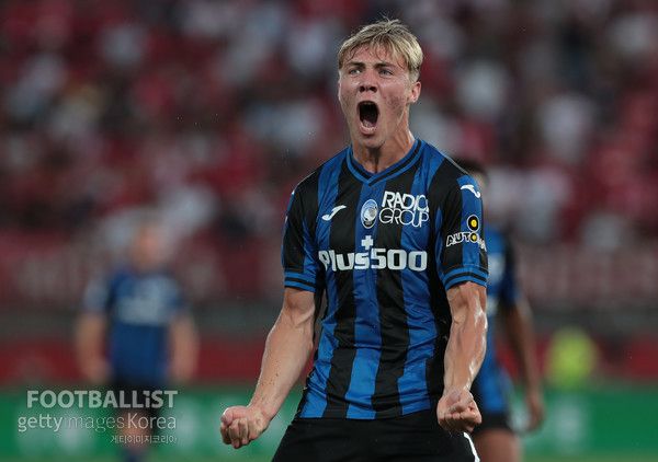 라스무스 호일룬(당시 아탈란타). 게티이미지코리아