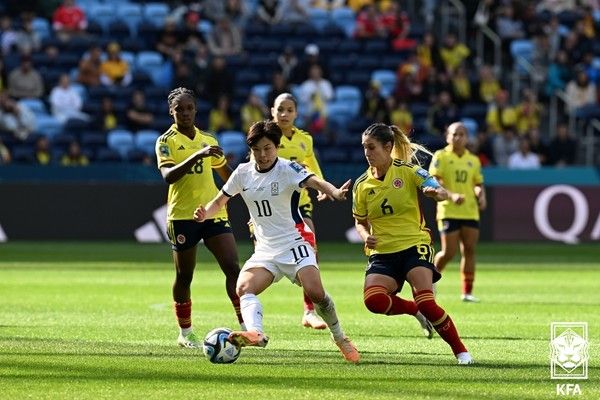 지소연(한국 여자 축구대표팀). 대한축구협회 제공