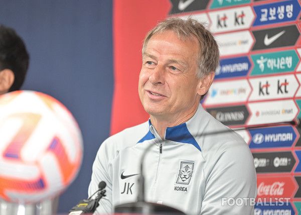 위르겐 클린스만 감독. 서형권 기자