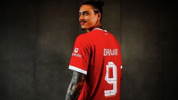 다르윈 누녜스(리버풀). 리버풀 홈페이지 캡처