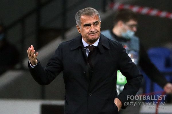 세뇰 귀네슈 터키 감독. 게티이미지코리아