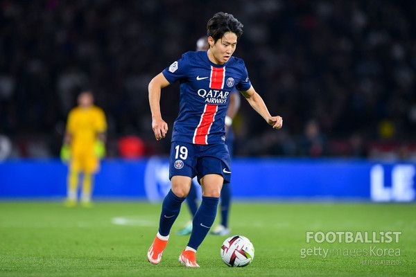 이강인(파리생제르맹). 게티이미지코리아