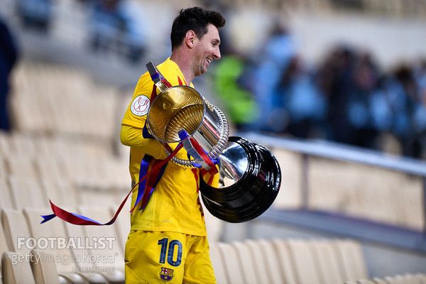 리오넬 메시(당시 바르셀로나). 게티이미지코리아