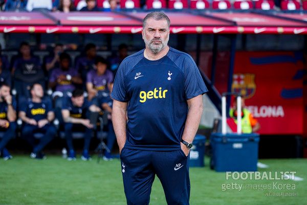 엔지 포스테코글루 토트넘홋스퍼 감독. 게티이미지코리아