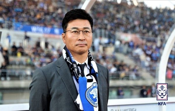 김도훈 남자 축구대표팀 임시 감독. 대한축구협회 제공