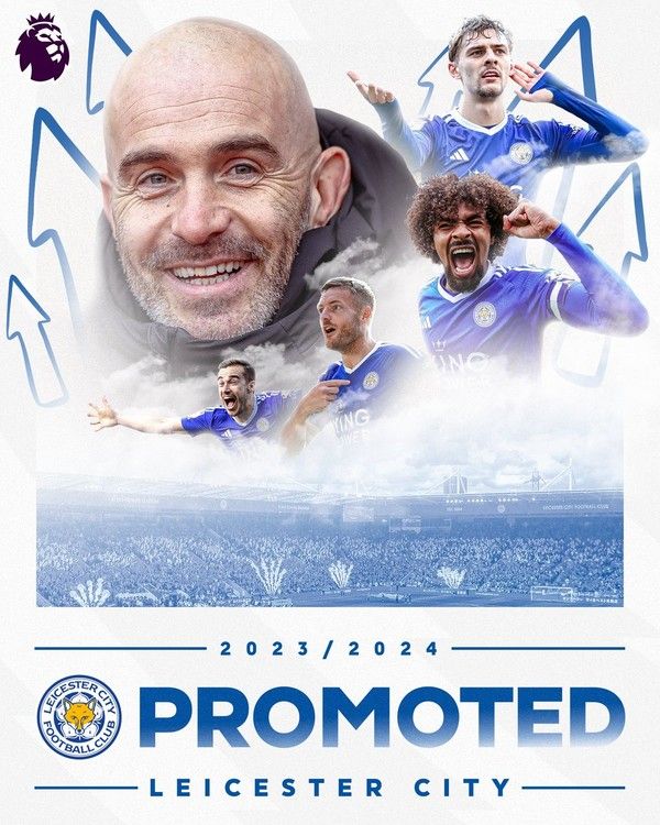 레스터시티.&nbsp;잉글랜드 프리미어리그 X(구 트위터) 캡처