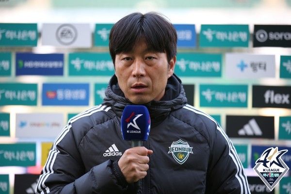 김두현 전북현대 감독. 한국프로축구연맹 제공