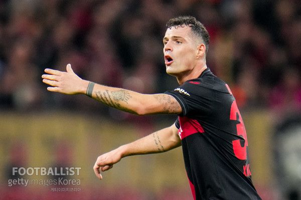 그라니트 자카(바이어04레버쿠젠). 게티이미지코리아