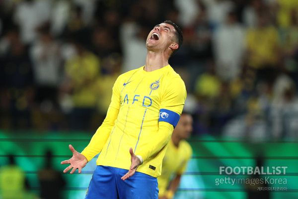 크리스티아누 호날두(알나스르). 게티이미지코리아