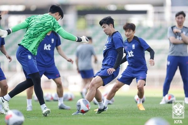 남자 축구국가대표팀. 대한축구협회 제공
