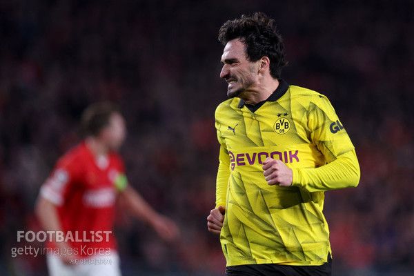 마츠 후멜스(보루시아도르트문트). 게티이미지코리아